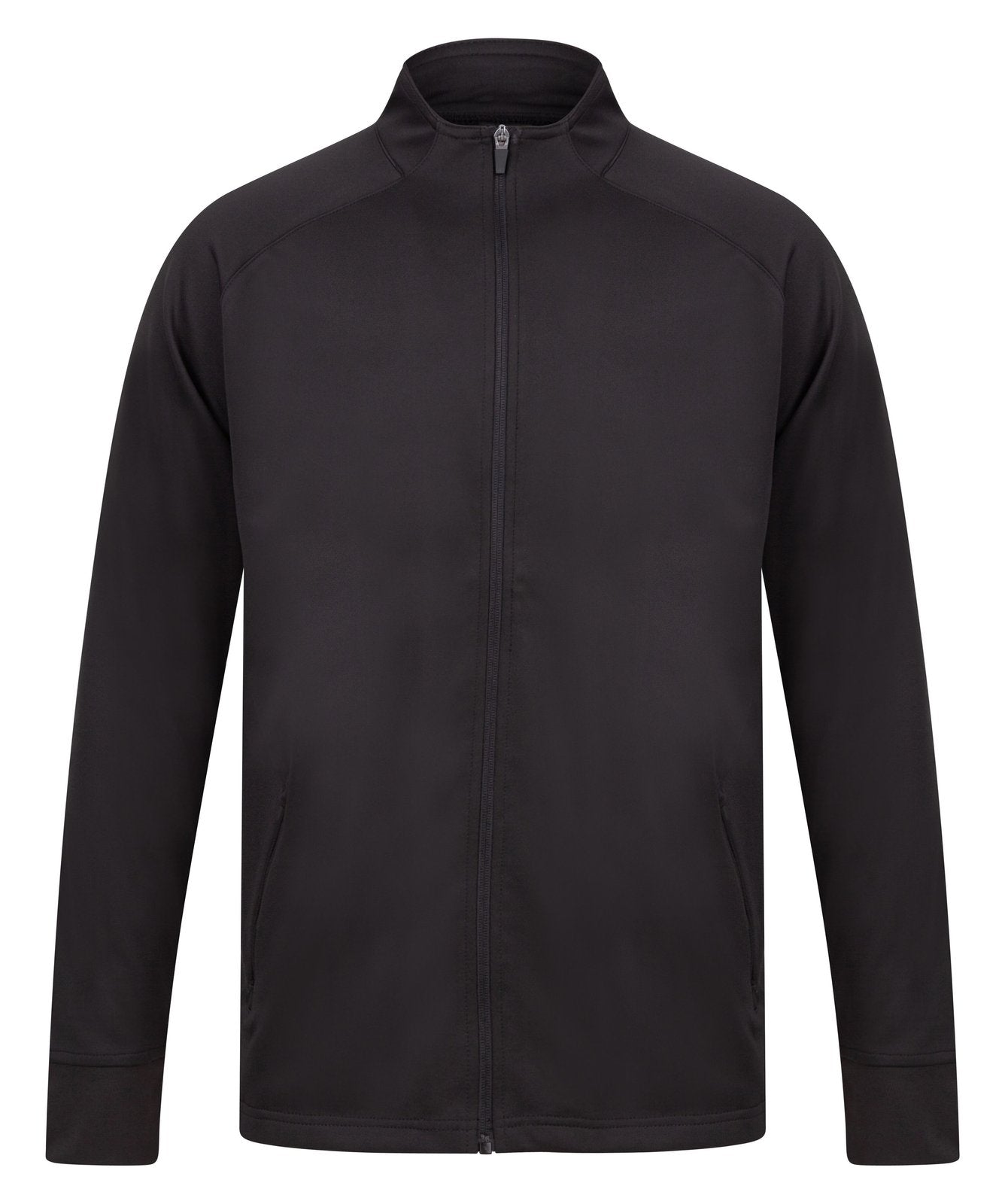 Veste de sport contrastée 250 g/m²  — coloris Black #Couleur_Black