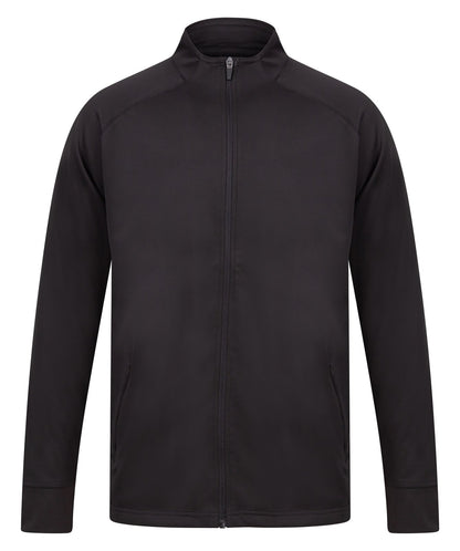 Veste de sport contrastée 250 g/m²  — coloris Black #Couleur_Black