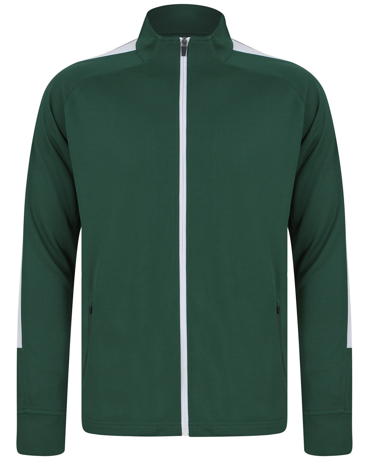 Veste de sport contrastée 250 g/m²  — coloris Bottle / White #Couleur_Bottle-/-White