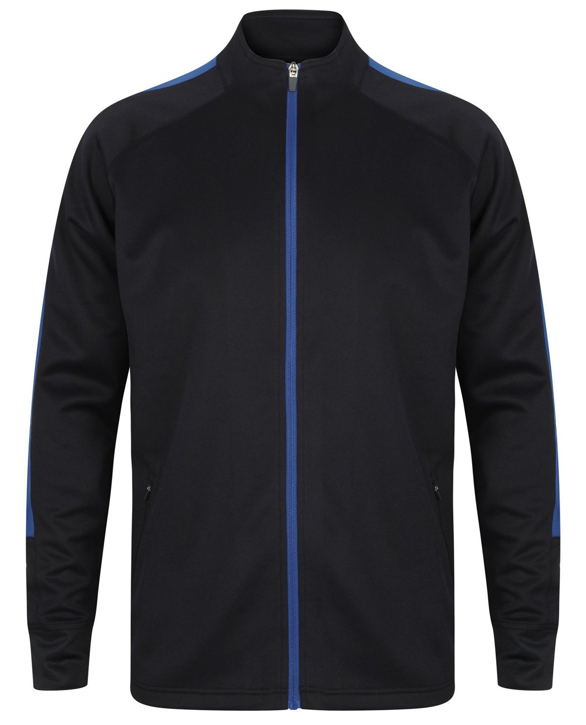 Veste de sport contrastée 250 g/m²  — coloris Navy / Royal #Couleur_Navy-/-Royal