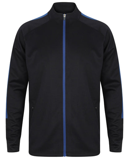Veste de sport contrastée 250 g/m²  — coloris Navy / Royal #Couleur_Navy-/-Royal
