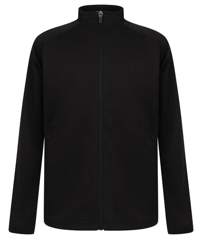 Veste de sport enfant contrasté 250 g/m² — coloris Black #Couleur_Black