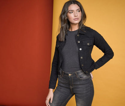 Veste en jean femme 360 g/m² 