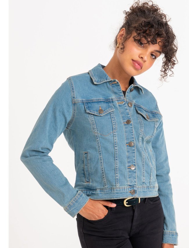 Veste en jean femme 360 g/m² 