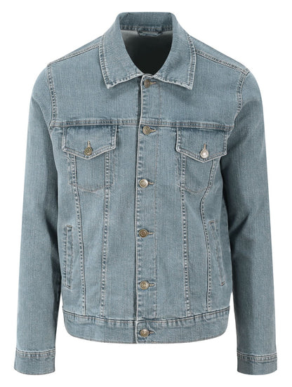 Veste en jean homme 360 g/m² — SO DENIM NOAH DENIM JACKET — coloris Light Blue Wash #Couleur_Light-Blue-Wash