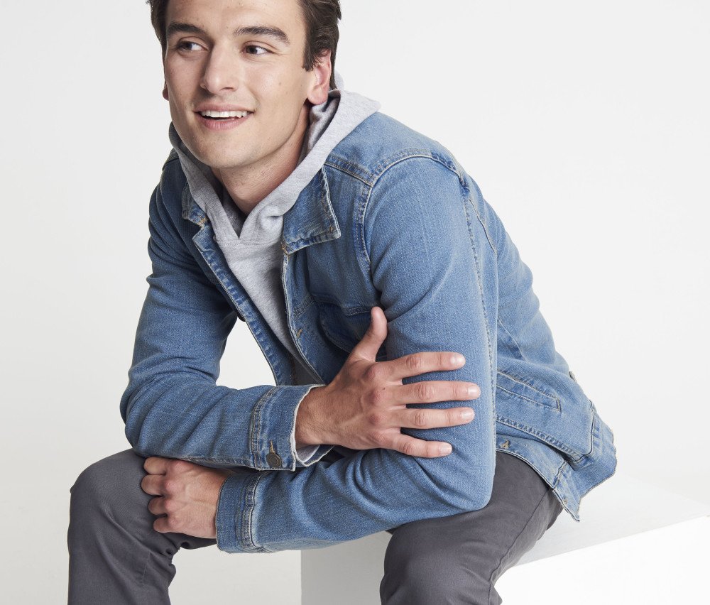 Veste en jean homme 360 g/m² — SO DENIM NOAH DENIM JACKET