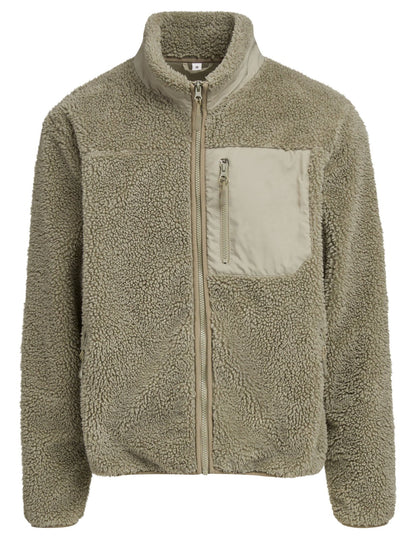 Veste polaire coupe-vent 400 g/m²  — coloris Pale Olive #Couleur_Pale-Olive