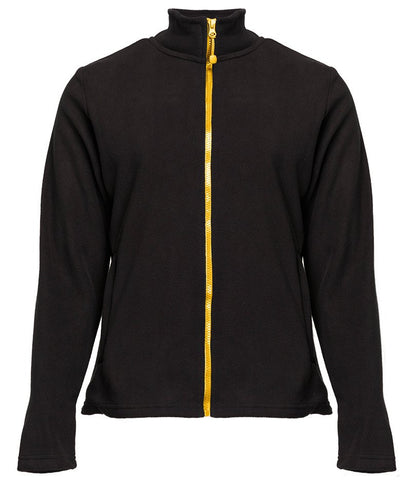 Veste polaire femme zippée 300 g/m²  — coloris Black / Gold #Couleur_Black-/-Gold
