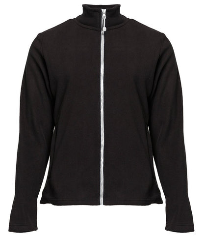 Veste polaire femme zippée 300 g/m²  — coloris Black / White #Couleur_Black-/-White