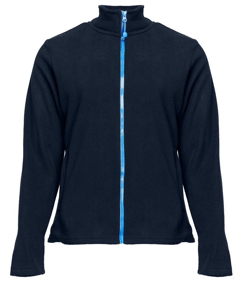 Veste polaire femme zippée 300 g/m²  — coloris Navy / Royal #Couleur_Navy-/-Royal