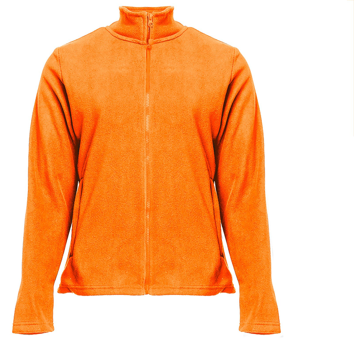 Veste polaire femme zippée 300 g/m²  — coloris Orange #Couleur_Orange