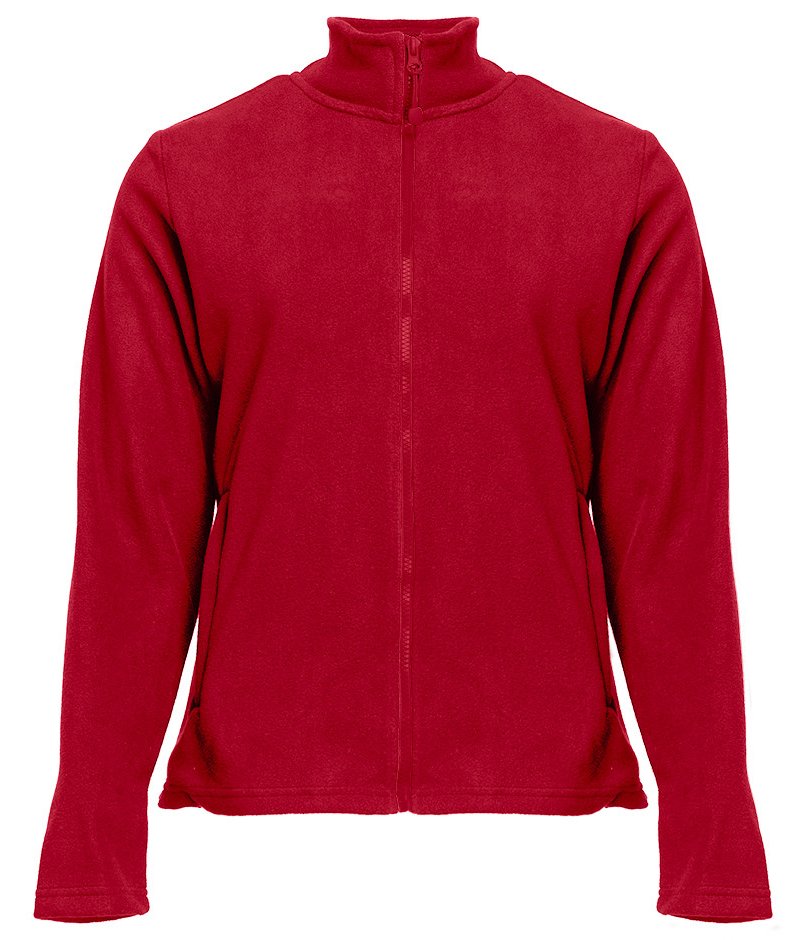 Veste polaire femme zippée 300 g/m²  — coloris Red #Couleur_Red