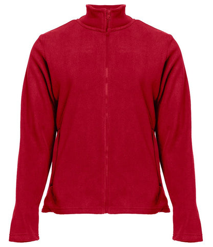 Veste polaire femme zippée 300 g/m²  — coloris Red #Couleur_Red