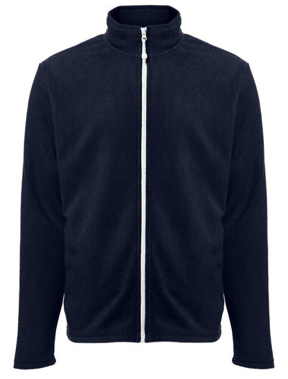 Veste polaire homme zippée 300 g/m²  — coloris Navy / White #Couleur_Navy-/-White