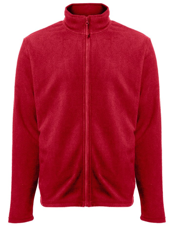 Veste polaire homme zippée 300 g/m²  — coloris Red #Couleur_Red