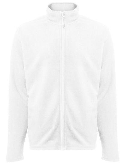 Veste polaire homme zippée 300 g/m²  — coloris White #Couleur_White