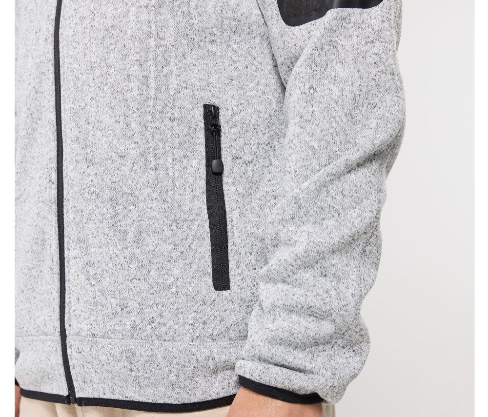 Veste polaire tricotée homme