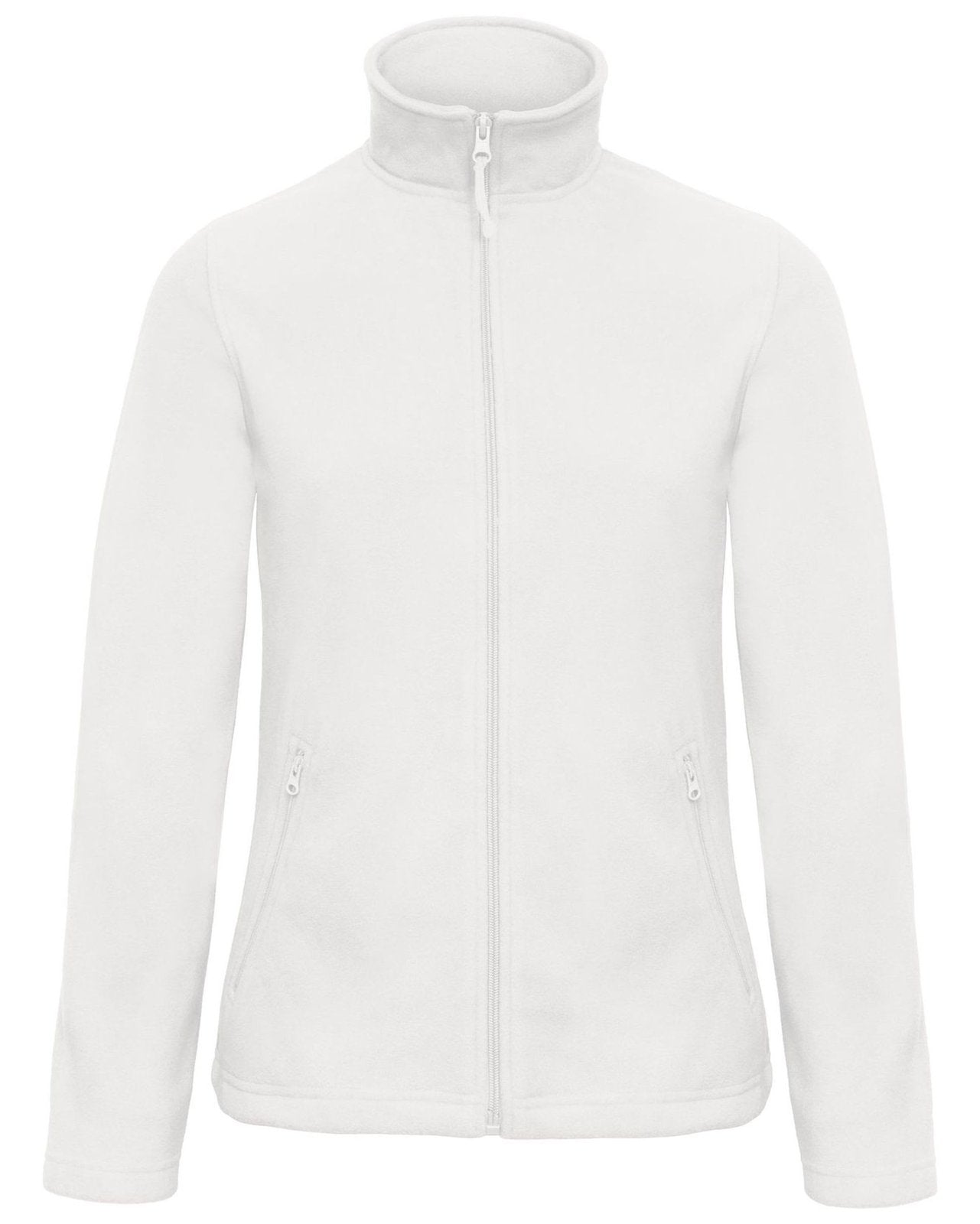 Veste polaire zippée femme 280 g/m²  — coloris White #Couleur_White