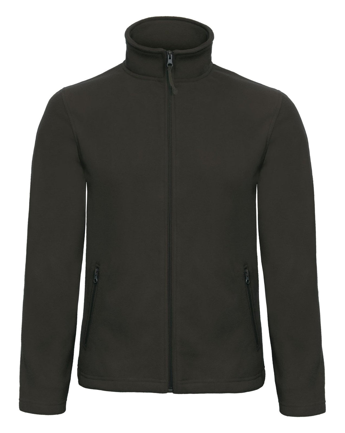 Veste polaire zippée homme 280 g/m² — coloris Black #Couleur_Black