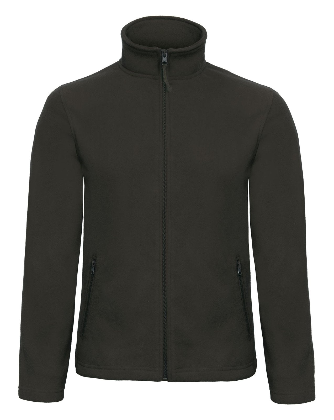 Veste polaire zippée homme 280 g/m² — coloris Black #Couleur_Black