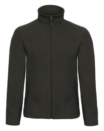 Veste polaire zippée homme 280 g/m² — coloris Black #Couleur_Black