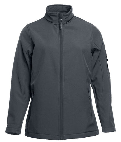 Veste Softshell femme 3 couches 340 g/m²  — coloris Titanium #Couleur_Titanium