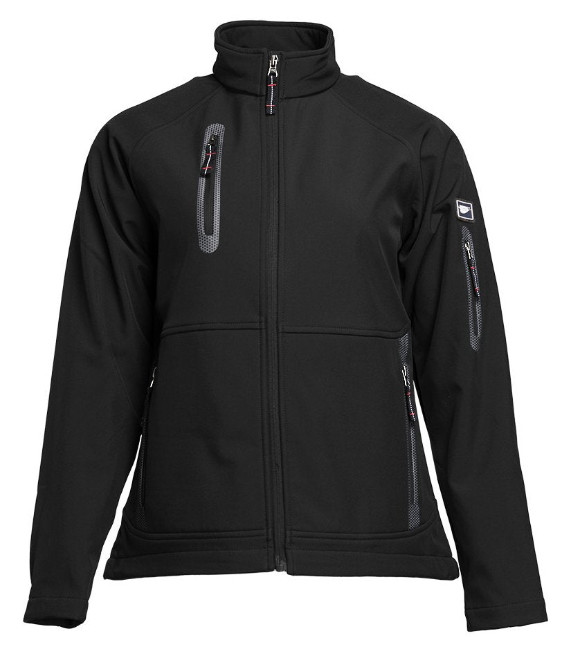 Veste Softshell femme 3 couches — coloris Black #Couleur_Black