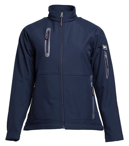 Veste Softshell femme 3 couches — coloris Navy #Couleur_Navy