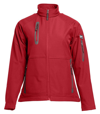 Veste Softshell femme 3 couches — coloris Red #Couleur_Red