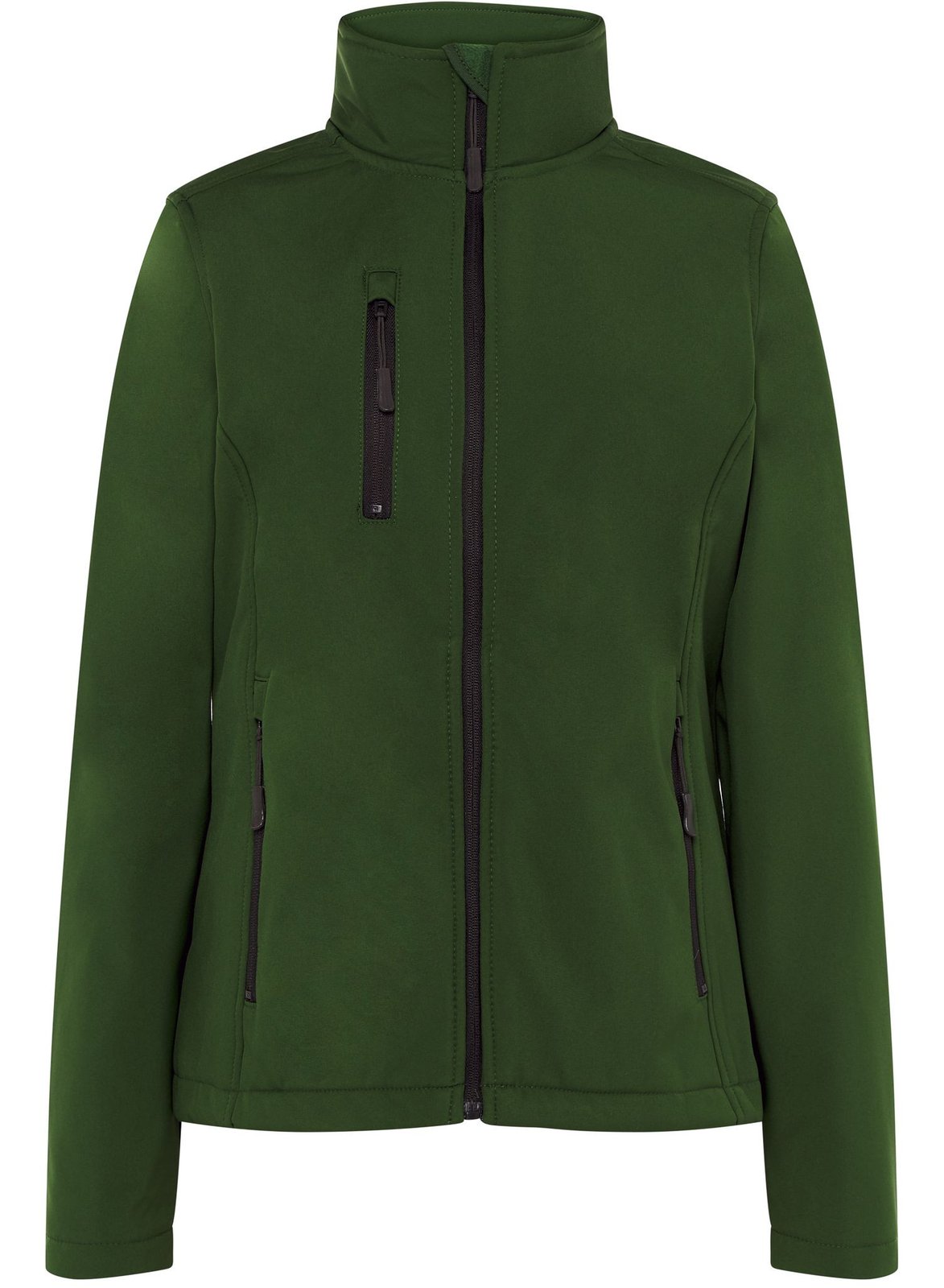 Veste Softshell femme — coloris Bottle Green #Couleur_Bottle-Green
