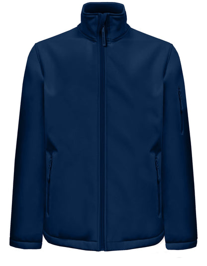 Veste Softshell homme 3 couches 340 g/m²  — coloris Navy #Couleur_Navy