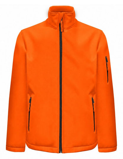 Veste Softshell homme 3 couches 340 g/m²  — coloris Orange #Couleur_Orange