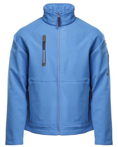 Veste Softshell homme 3 couches — coloris Azure #Couleur_Azure