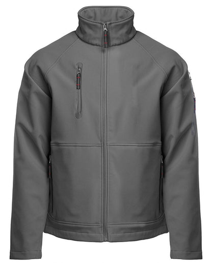 Veste Softshell homme 3 couches — coloris Titanium #Couleur_Titanium