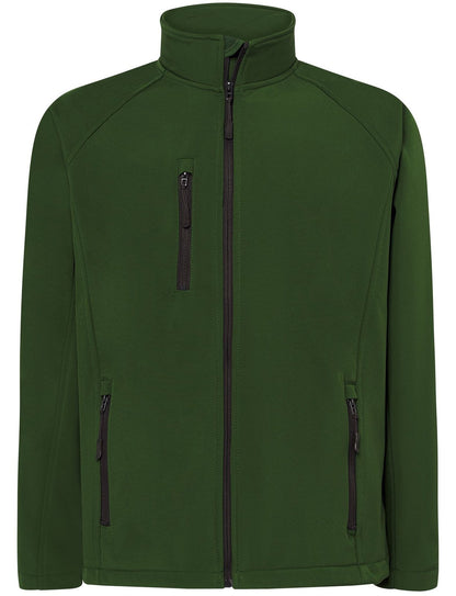Veste Softshell homme — coloris Bottle Green #Couleur_Bottle-Green