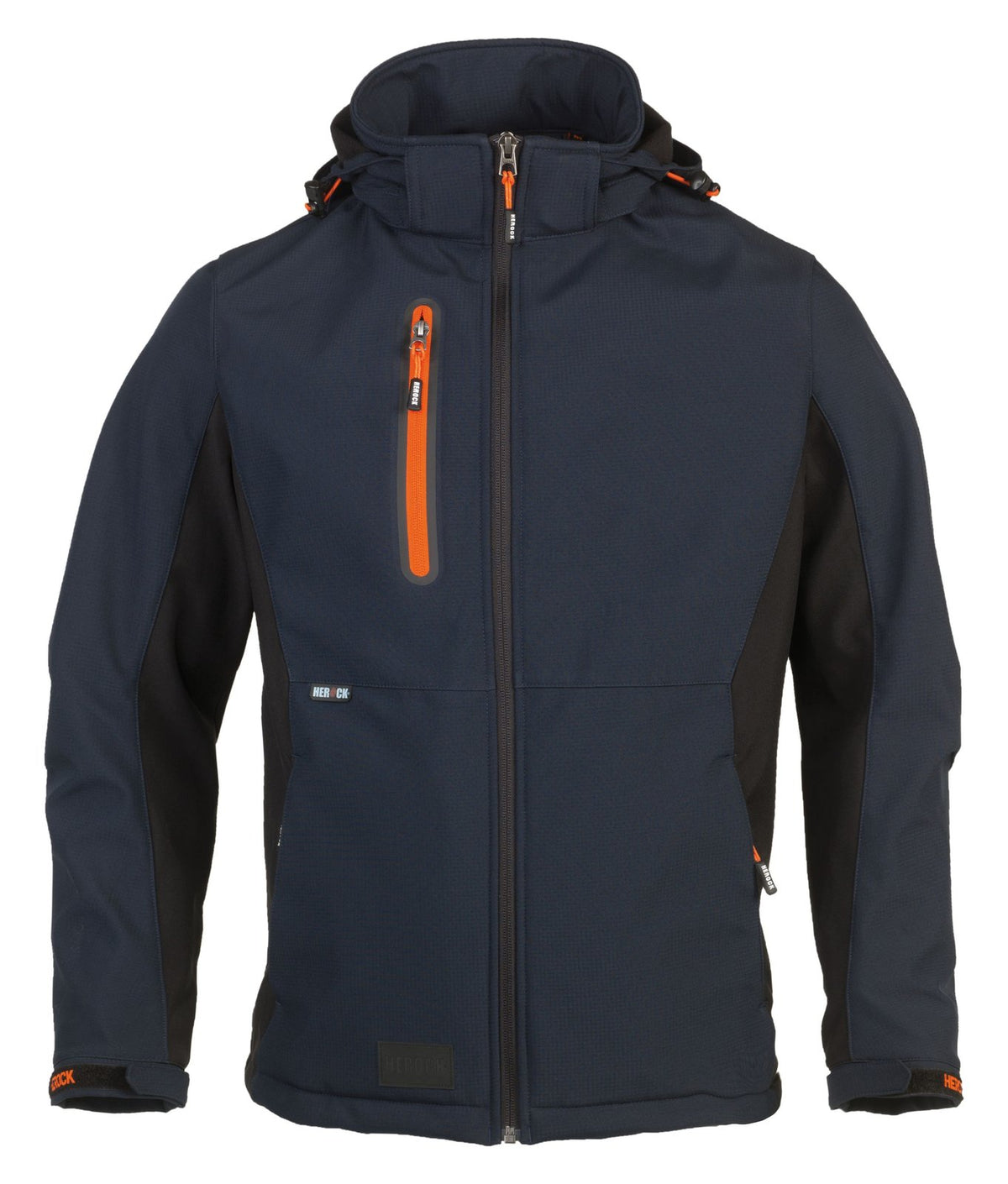 Veste Softshell Trystan — coloris Navy / Black #Couleur_Navy-/-Black