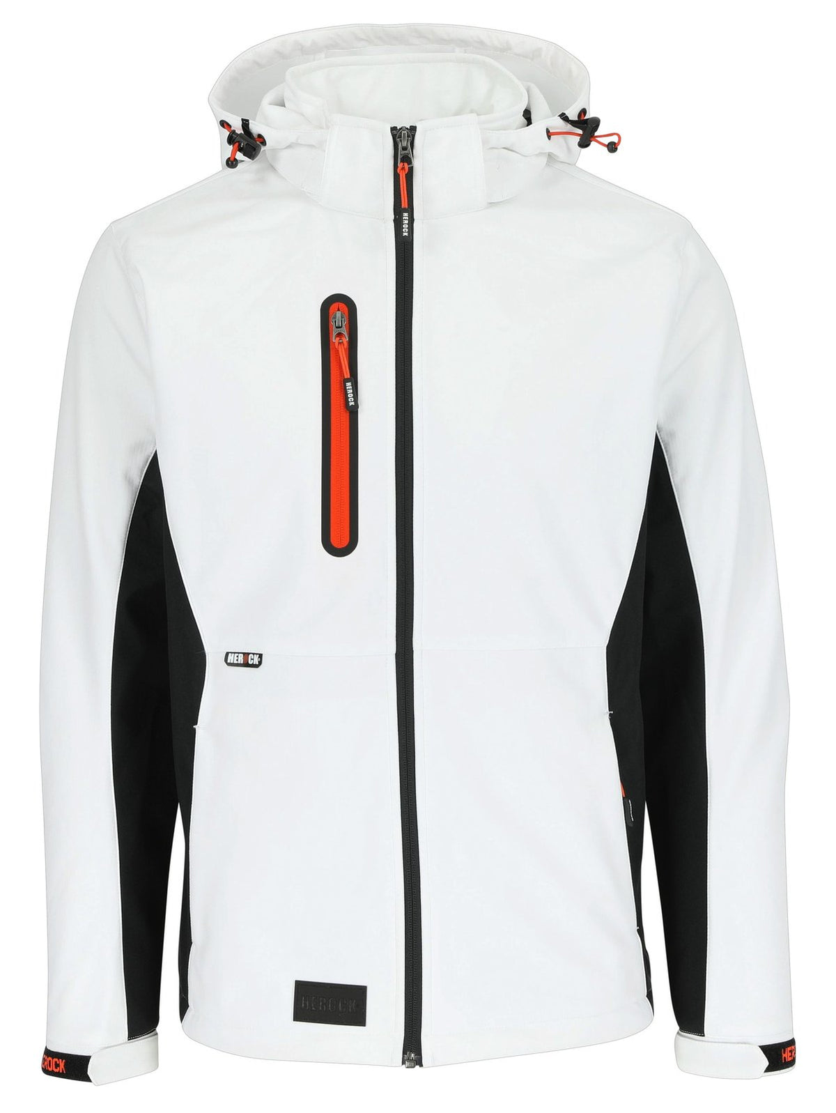 Veste Softshell Trystan — coloris White / Black #Couleur_White-/-Black