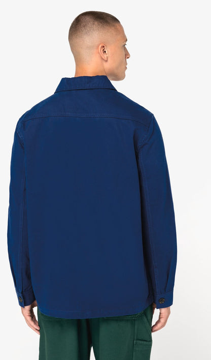 Veste worker écoresponsable délavée unisexe