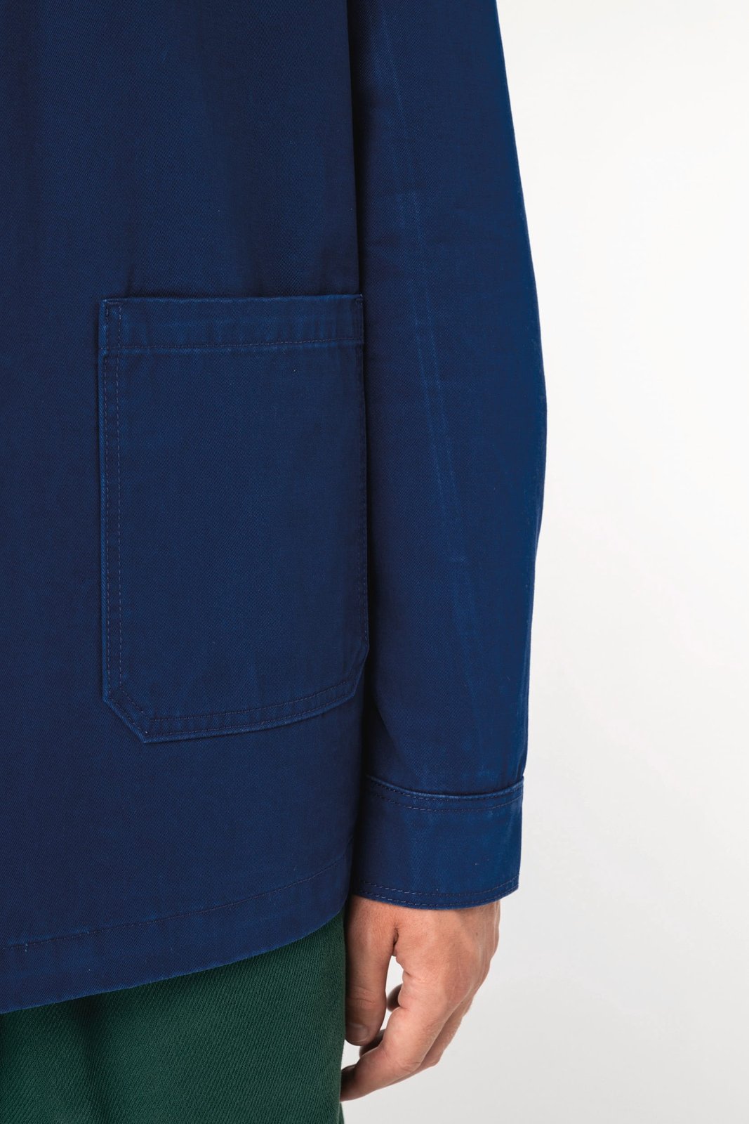 Veste worker écoresponsable délavée unisexe